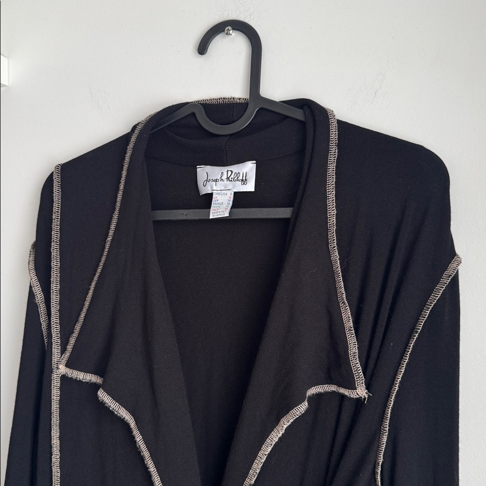 Jospeh Ribkoff Asymmetrical Wrap Rib Knit Dress - Picture 6 of 13